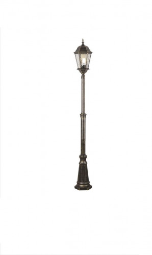 садово-парковый светильник arte lamp genova a1207pa-1bn в Белгороде