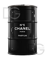 декоративная бочка-шкаф chanel №5 black xl в Белгороде