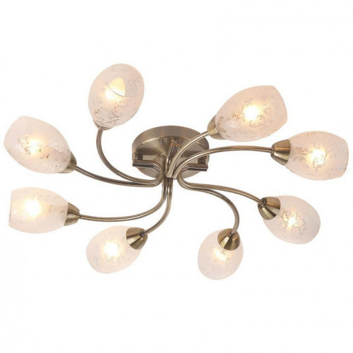потолочная люстра idlamp carmina 201/8pf-oldbronze в Белгороде