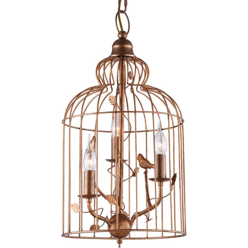 подвесная люстра arte lamp gabbia a1865sp-3bg в Белгороде