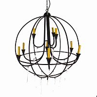 люстра-клетка otis серебро в Белгороде