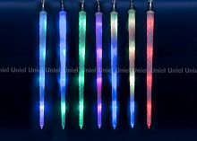 занавес светодиодный уличный «сосульки» 300см (11126) uld-e3005-210/dtk rgb ip44 frosted icicle в Белгороде
