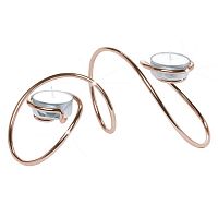подсвечник медный для чайных свечей t-loop, 19,5 см в Белгороде