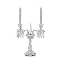 канделябр хрустальный на 2 свечи baccarat 2 от delight collection, 60 см в Белгороде