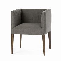 кресло penelope dining chair серое в Белгороде