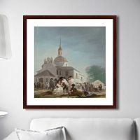 картина: saint isidore's day at the saint's hermitage, 1799г. в Белгороде