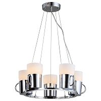 подвесная люстра arte lamp brooklyn a9484sp-5cc хром в Белгороде