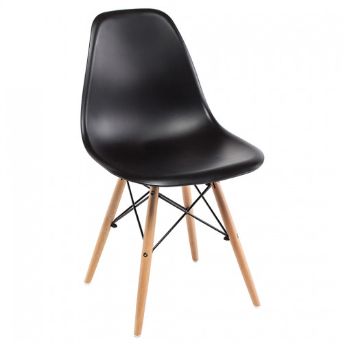 стул деревянный eames pc-015 black в Белгороде