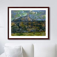 картина: mont sainte-victoire, 1906г. в Белгороде