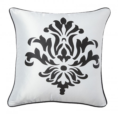 подушка с геральдическими лилиями fleur de lys ii white в Белгороде