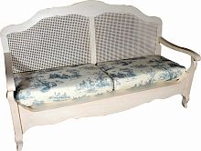 французкая лавочка mobilier de maison сине-белая в Белгороде