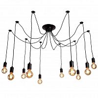 подвесная люстра arte lamp 76 a9184sp-10bk в Белгороде