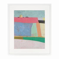 постер patchwork fields разноцветный в Белгороде
