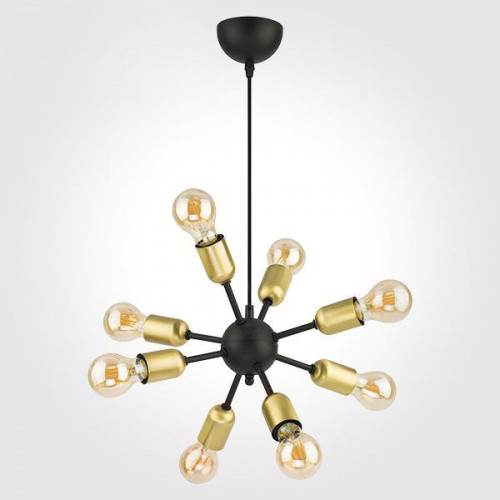 подвесная люстра tk lighting 1468 estrella black в Белгороде