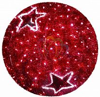 фигура led шар 120 см, красный в Белгороде