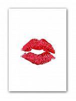 постер kiss а3 (красный) в Белгороде