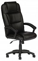 компьютерное кресло tetchair бергамо (крестовина пластик, обивка кож/зам) для руководителя в Белгороде