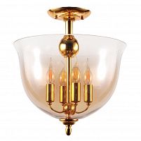 потолочный светильник crystal lux atlas pl4 gold в Белгороде
