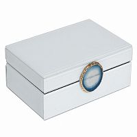 шкатулка для украшений белая 20x7,5x14 см в Белгороде