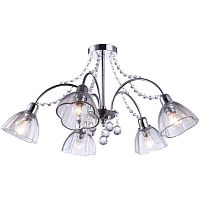 потолочная люстра arte lamp silenzio a9559pl-5cc хром в Белгороде