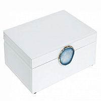 шкатулка для украшений белая 28x10x20 см в Белгороде