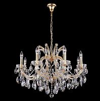 подвесная люстра crystal lux hollywood sp8 gold в Белгороде