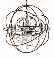 люстра foucault's orb crystal d75 антик (темная) коричневая в Белгороде