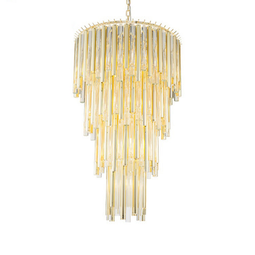 люстра gigi 13 gold от delight collection прозрачная/золото в Белгороде