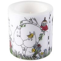 свеча большая moomin счастливое семейство, 8 см в Белгороде