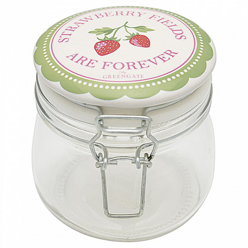 банка стеклянная strawberry pale green в Белгороде