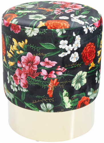 kare design пуф flores, коллекция "флорес" 35*42*35, полиэстер, дсп, сталь, мультиколор в Белгороде