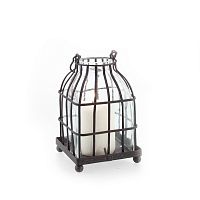подсвечник-фонарь металлический со стеклом bird in cage i, 15 см в Белгороде