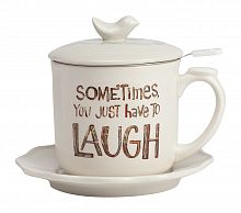 чайный набор sometimes you just have to laugh в Белгороде
