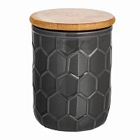 ёмкость для хранения honeycomb чёрная маленькая в Белгороде