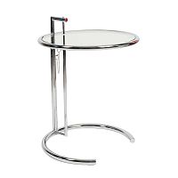 стол журнальный eileen gray style cocktail table e-1027 прозрачный в Белгороде