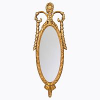 зеркало узкое золотое в виде амфоры офелия в Белгороде