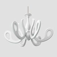 потолочная светодиодная люстра ambrella light orbital classic fk81/6 wh 292w d640 белая в Белгороде