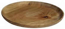 блюдо деревянное с низким бортиком 35,5 см bowl в Белгороде