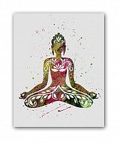 постер yoga а4 в Белгороде