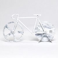 нож для пиццы из нержавеющей стали the fixie, белый мрамор в Белгороде