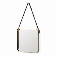 зеркало на ремне квадратное бежевое со скругленными углами step от la forma (ex julia grup) в Белгороде