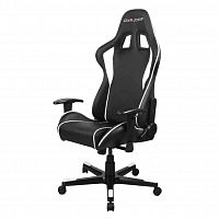 кресло геймерское dxracer formula черно-белое в Белгороде