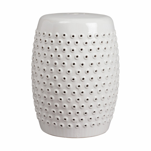 керамический столик-табурет cutwork garden stool белый в Белгороде