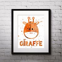 Постер Giraffe А4