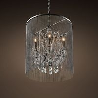 люстра vaille от delight collection никель в Белгороде