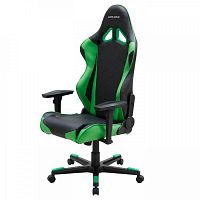 кресло геймерское dxracer racing черно-зеленое в Белгороде