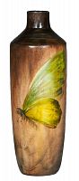 ваза настольная fresco yellow butterfly в Белгороде